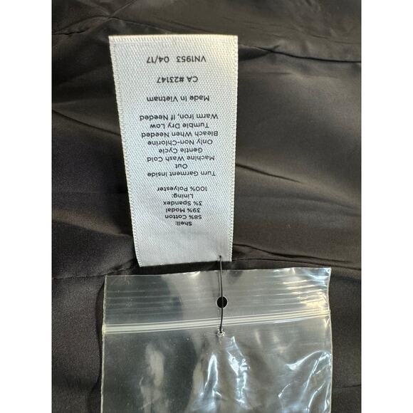 NWT "ABEDEEN" Blazer By Talbots, Black,SZ 6, Office,Workwear,Secretary,Librarian - Picture 7 of 16